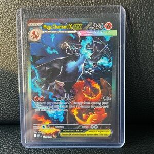 Mega Charizard X EX SIR 125/094 (English) Phantasmal Flames Pokemon